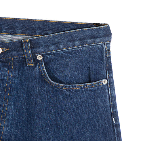 Norse Projects Relaxed Denim Broken Indigo N30-0102 Degli Uberti